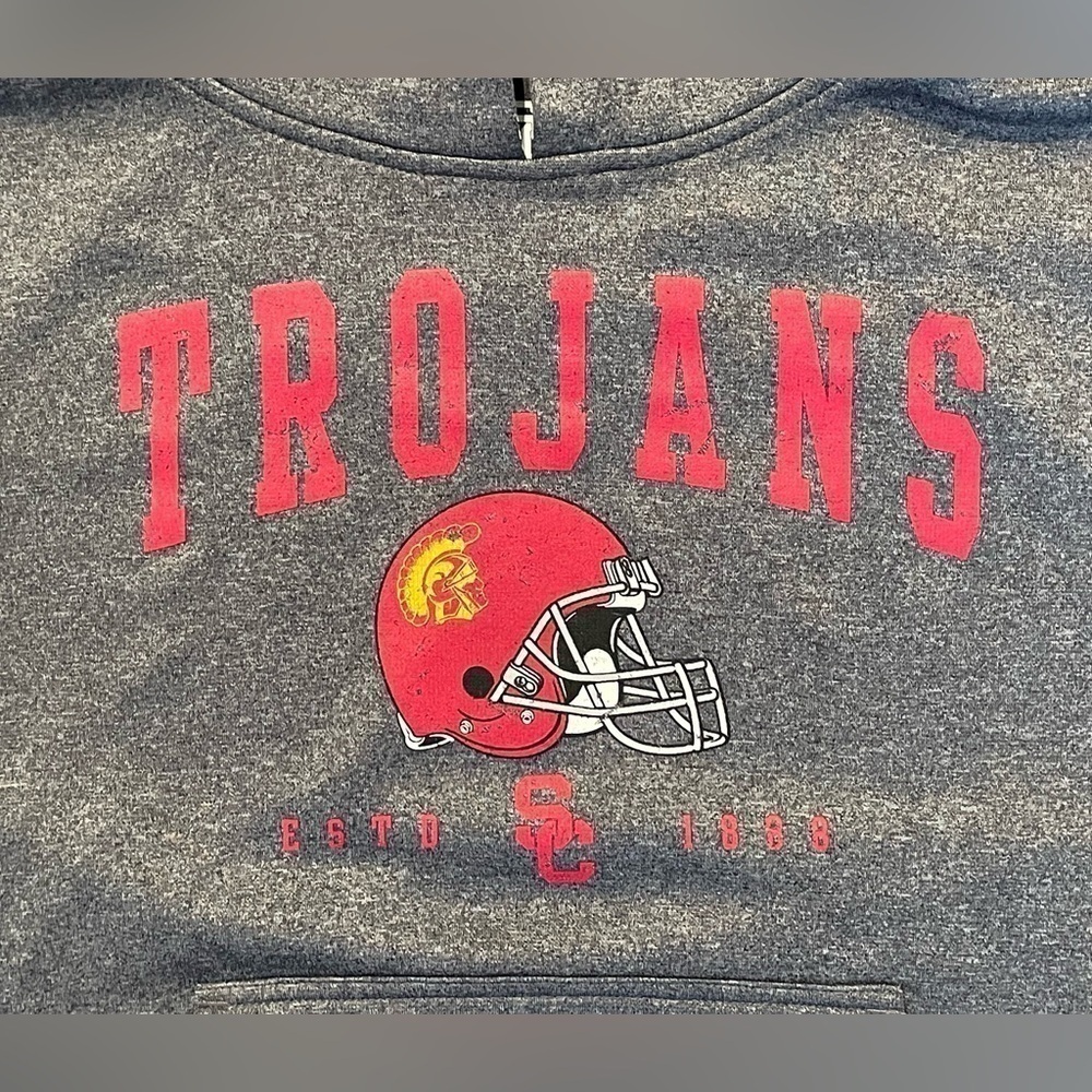 USC Youth Football Sweatshirt Size L - Picture 3 of 4